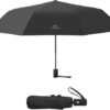Auto Open Close Umbrella Black