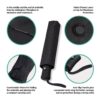 Auto Open Close Umbrella Black
