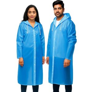 Ultra Premium EVA Reusable Raincoat | Travel & Outdoor Rain Protection