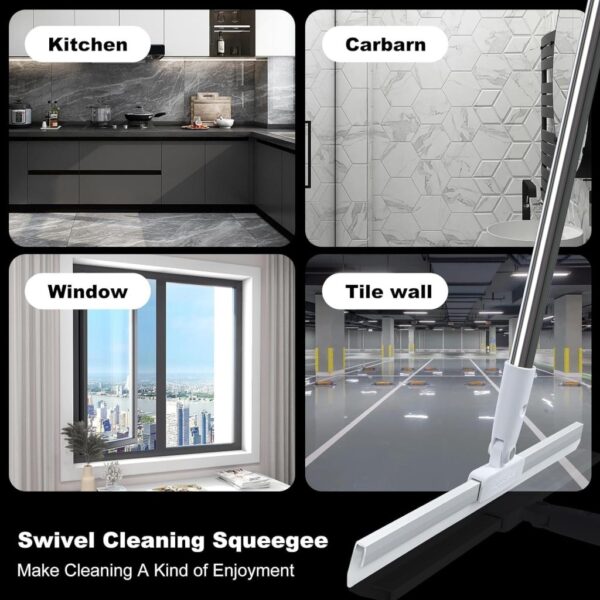 Premium 180° Rotating Slim Floor Wiper