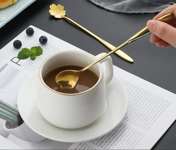 Premium 4-Piece Golden Spoon Set