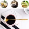 Premium 4-Piece Golden Spoon Set