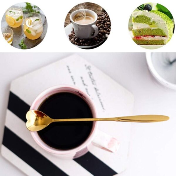 Premium 4-Piece Golden Spoon Set