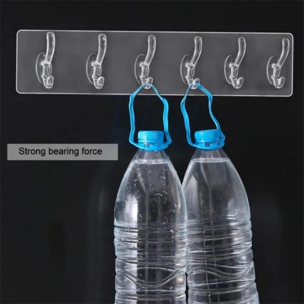 6-Pcs-Self-Adhesive-Hook-Stick1-1775192526 Premium Self-Adhesive Wall Hooks (6 Pcs)