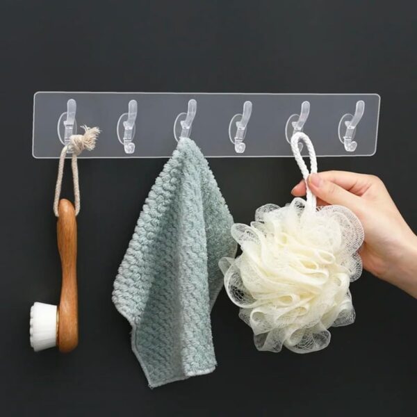6-Pcs-Self-Adhesive-Hook-Stick2-1775192526 Premium Self-Adhesive Wall Hooks (6 Pcs)