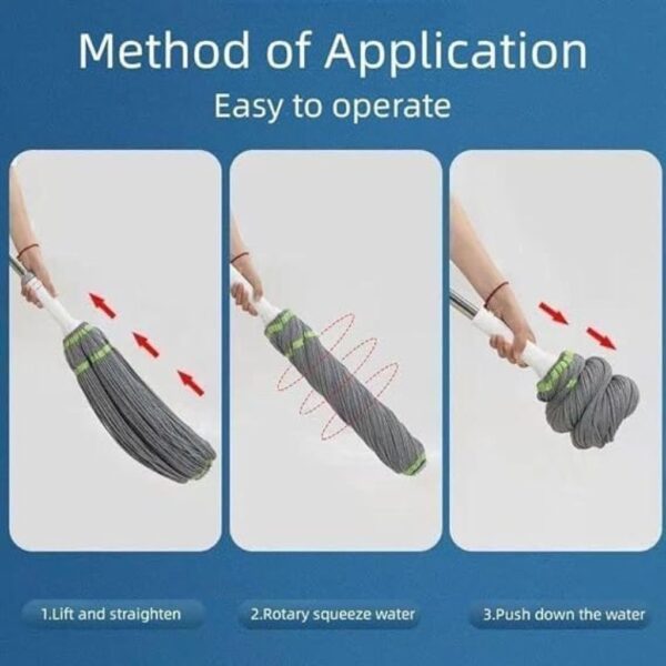 Premium Microfiber Twist Mop