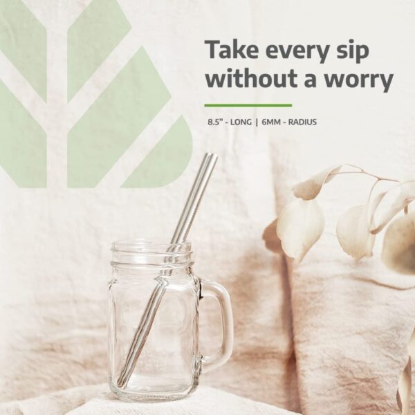 Steel-Straw3-1678955218 Premium Stainless Steel Drinking Straw Set