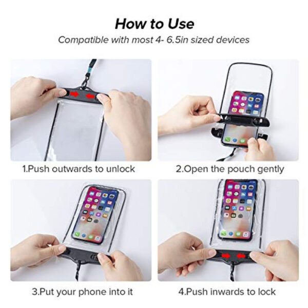 Waterproof-Mobile-Cover1-1716641345 The Olive Folk IPX8 Waterproof Mobile Pouch