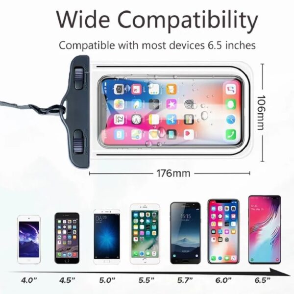 Waterproof-Mobile-Cover6-1716641345 The Olive Folk IPX8 Waterproof Mobile Pouch